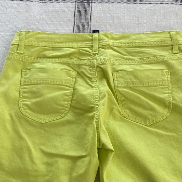 Benetton neon yellow skinny jeans 29 - Picture 4 of 4